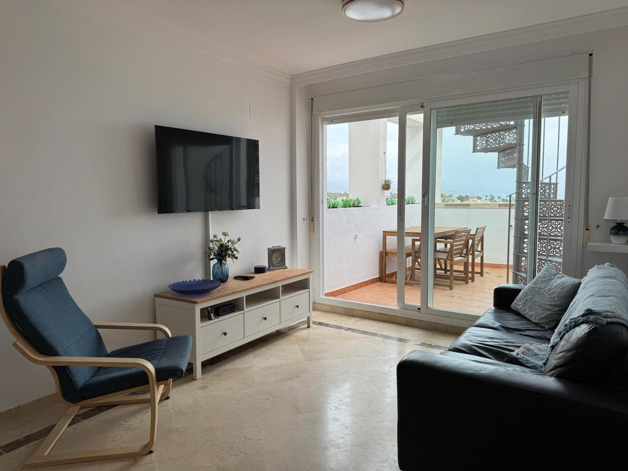Casa Feliz - Penthouse In Manilva Apartman Kültér fotó